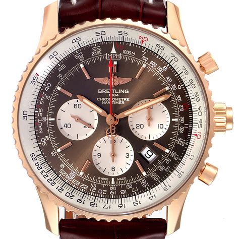 rose gold breitling|Breitling navitimer rose gold.